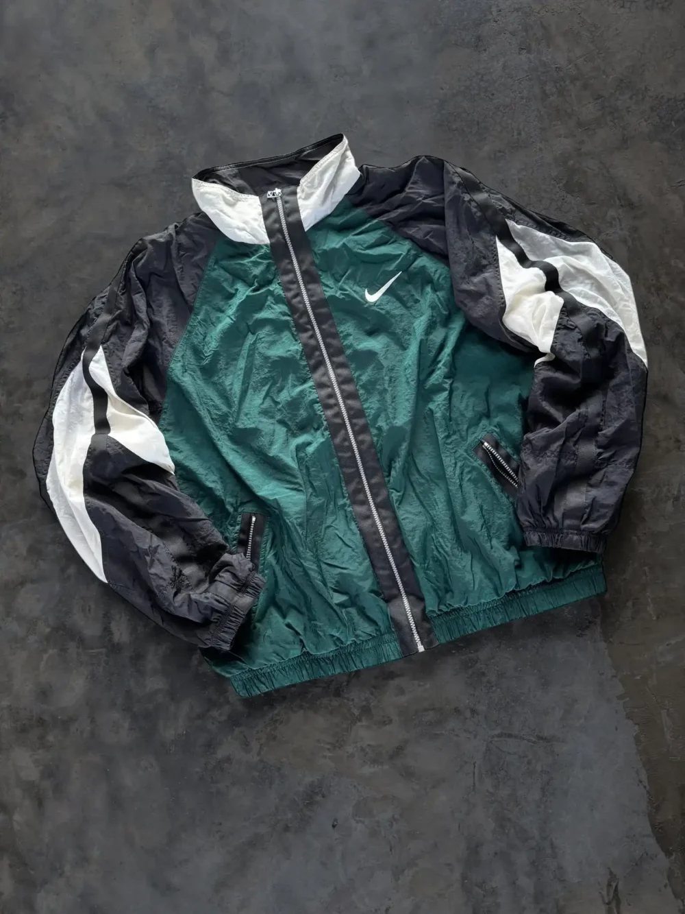 Campera Rompevientos Nike de los 90s (XXL) - Imagen 2