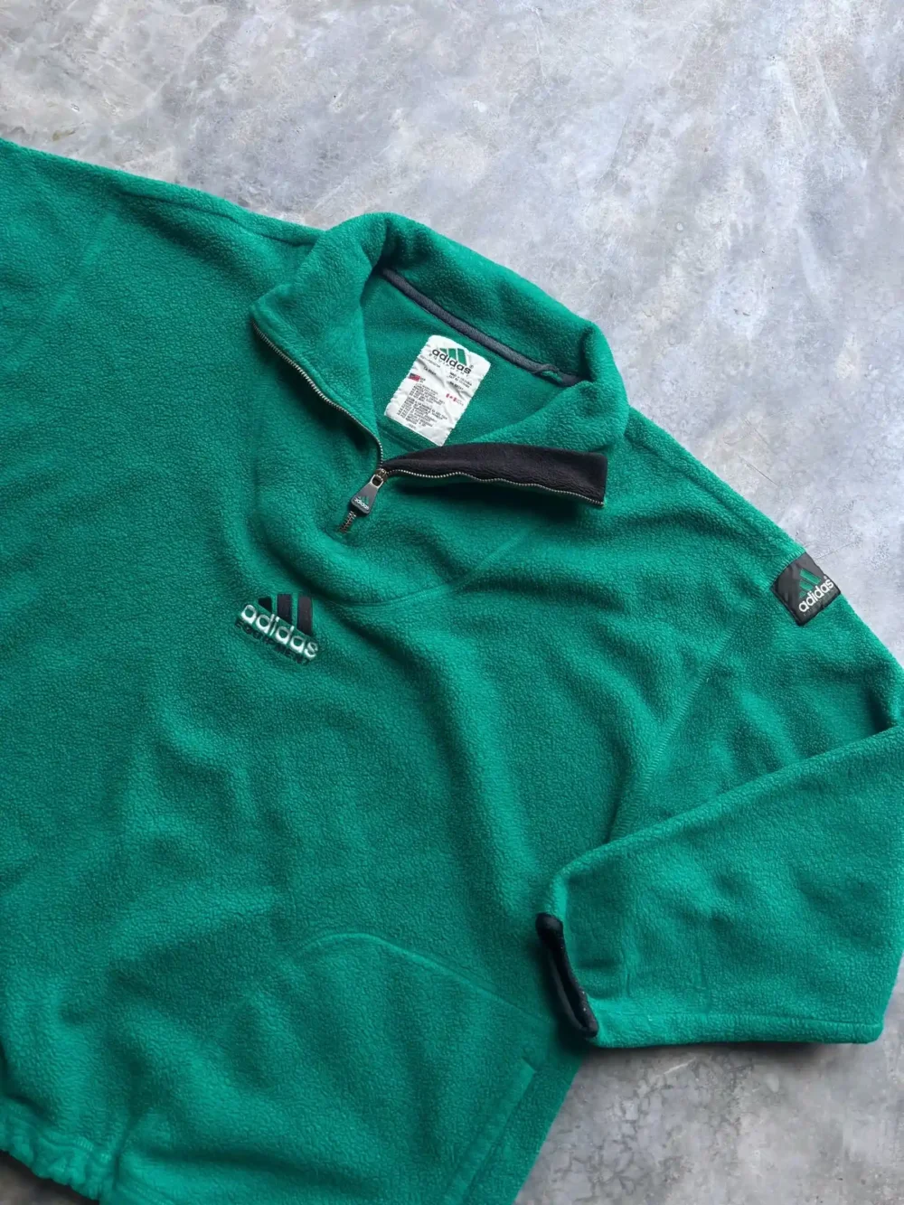 Buzo Polar Adidas Vintage (XL) - Imagen 2
