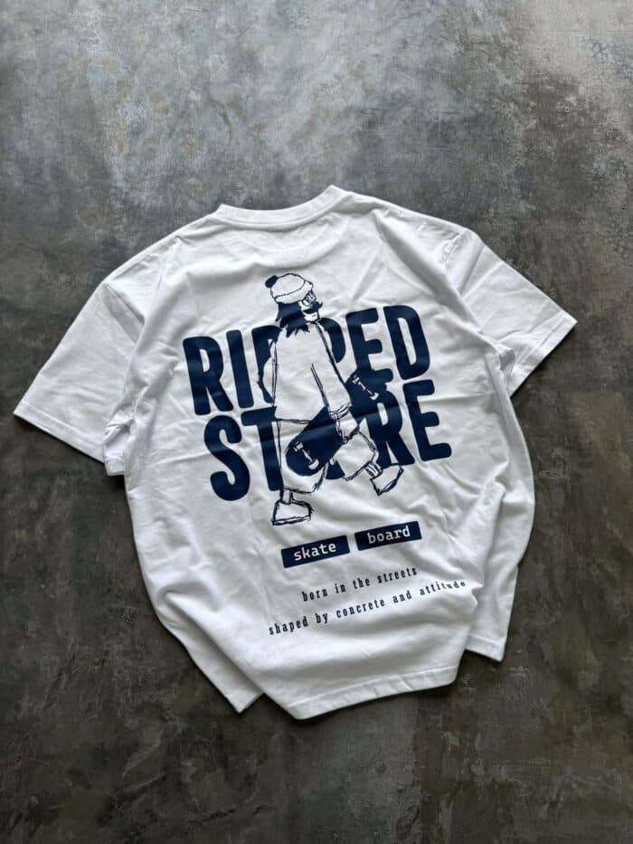 Remera Ripped Skate Oversize